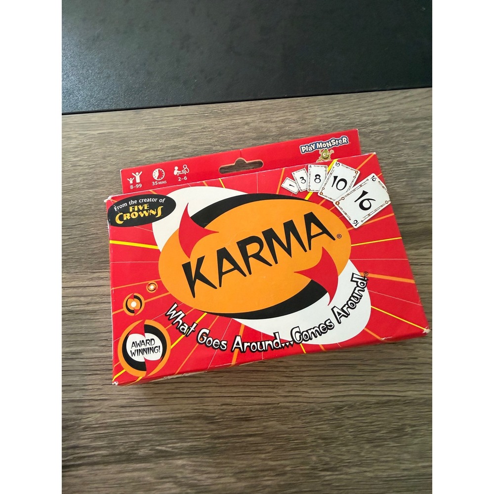 PlayMonster Karma‎ Card Game Award Winning Family Party Game Ages 8+ 9100